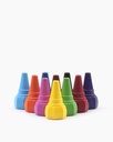 Camlin Finger Crayons-10 Shades