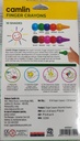 Camlin Finger Crayons 10 Shades With 3 Stencils, Multi Coloured