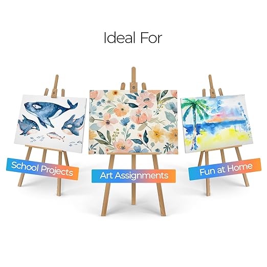 Camel ColorPad Water Colour Cake With Paint Brush-12 Shades