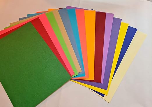 Mix Colour Pastel Card Sheet Size 22x28 Inch (Pack Of 10)