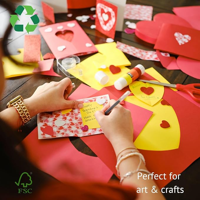 Pastel Paper Red Colour A3 Size 160 Gsm (Pack Of 20)