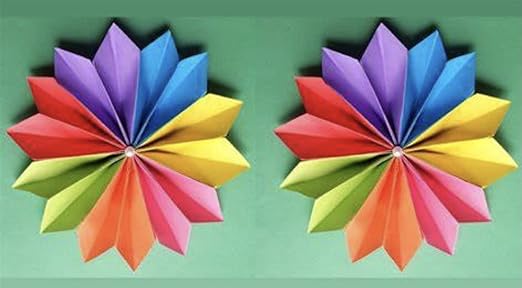 Fluorescent Colour Paper Double Sided, A4 Size, 80 Gsm, Colour-Mix, (Pack of 100) Use for Arts / Crafts & Printing.