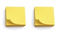 Oddy Sticky Notes 3"x3" (75mmx75mm) Yellow Colour Post IT 100 Sheet