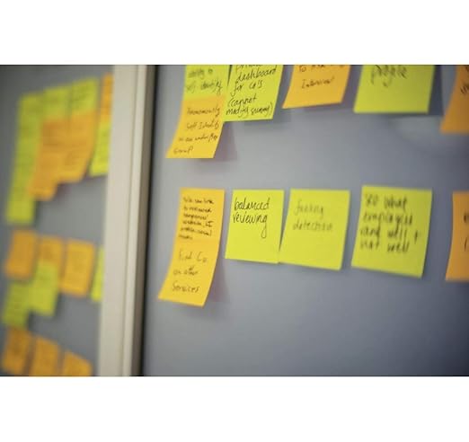 Oddy Sticky Notes 3"x3" (75mmx75mm) Yellow Colour Post IT 100 Sheet