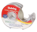 Oddy Super Clear Stationery Tape 1 Inch With Dispenser