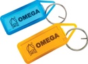 Omega Plastic Keychain-Pack Of 50