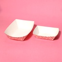 Paper Food Boat Tray Size 3.85x2.25x1.5 Inch (Pack Of 250)