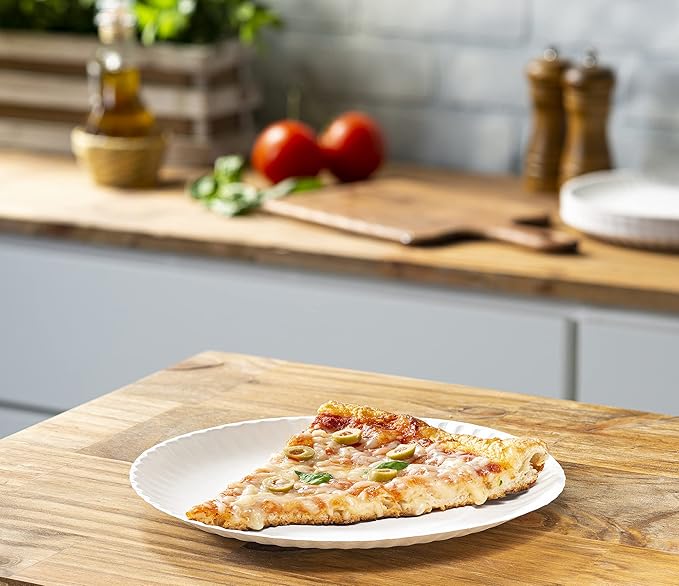 Paper Plates (No.4) 6.75 Inch Round (Pack Of 25)