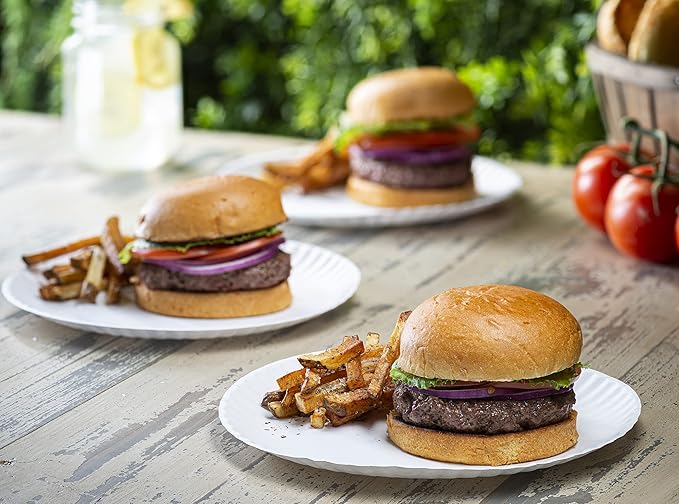 Paper Plates (No.4) 6.75 Inch Round (Pack Of 25)