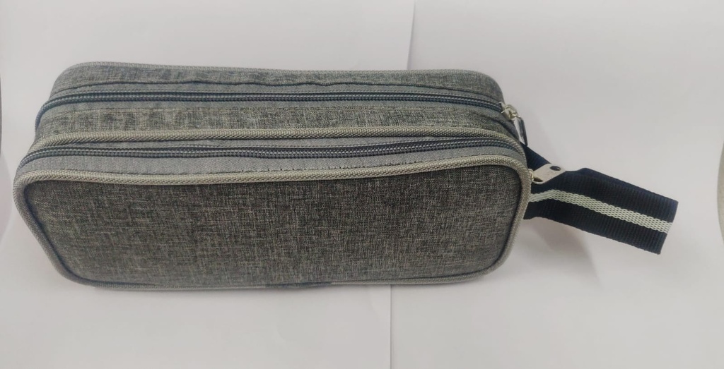 Pencil Pouch High Quality Three Pocket Large Size With Handle