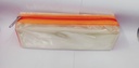 Pencil Pouch Plastic Chamki Transparent