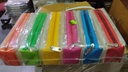Pencil Pouch Plastic Chamki Transparent