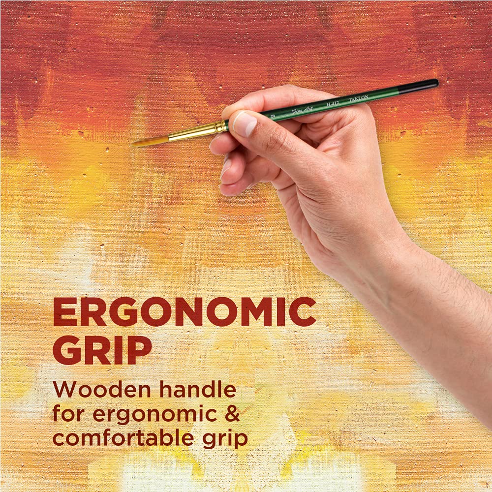 Pidilite Fevicryl Fine Art Paint Brush Round Set Of 4