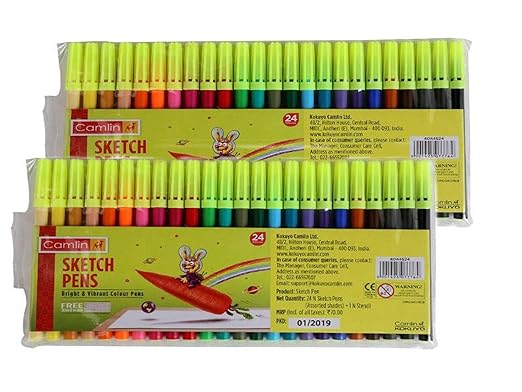 Camel Sketch Pens-24 Shades