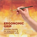 Pidilite Fevicryl Fine Art Paint Brush Round Set Of 4