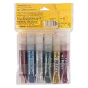Pidilite Rangeela Paper Glitter Tube 6 Shades