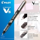 Pilot Pen V5 Refillable 0.5mm Black