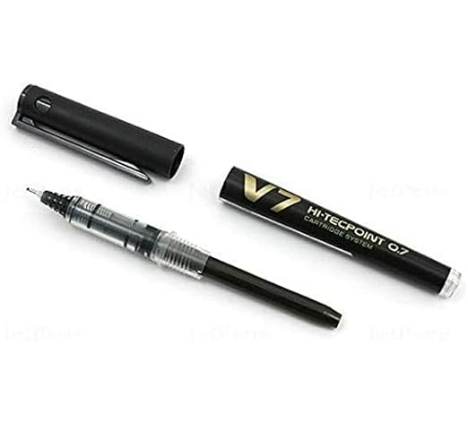 Pilot Pen V7 Refillable 0.7mm Black