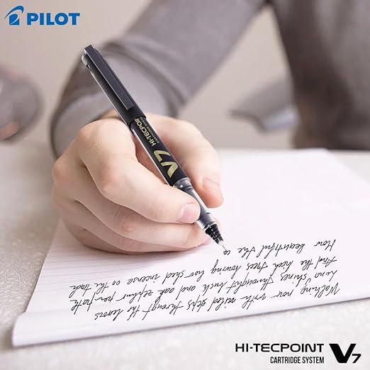 Pilot Pen V7 Refillable 0.7mm Black