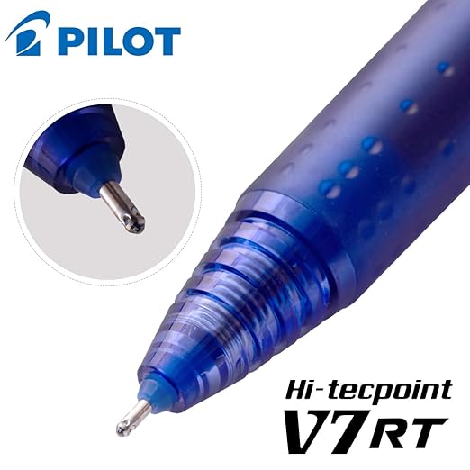 Pilot Pen V7-RT 0.7mm Blue