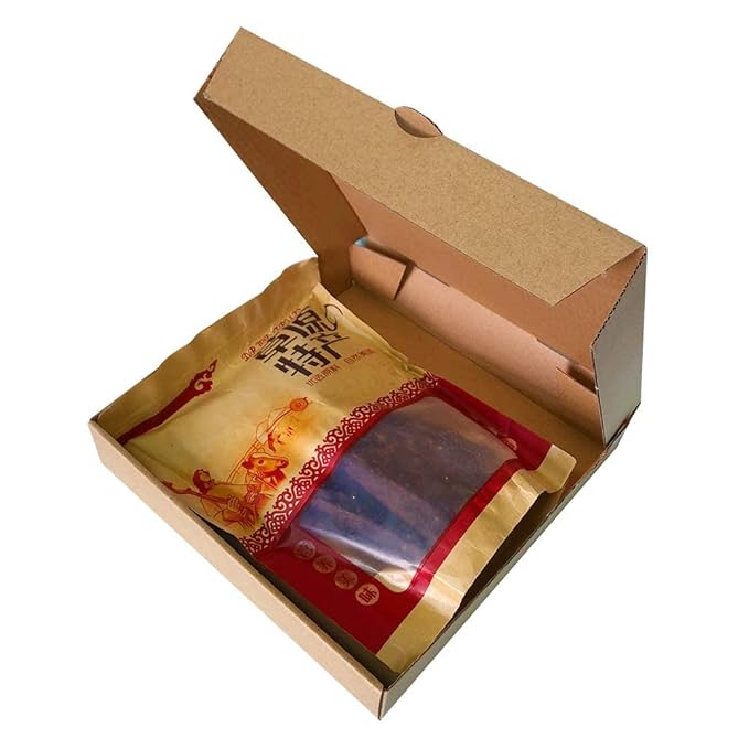 Pizza Box Plan Corrugated Brown 8x8x1.5 Inch (Pack Of 100)