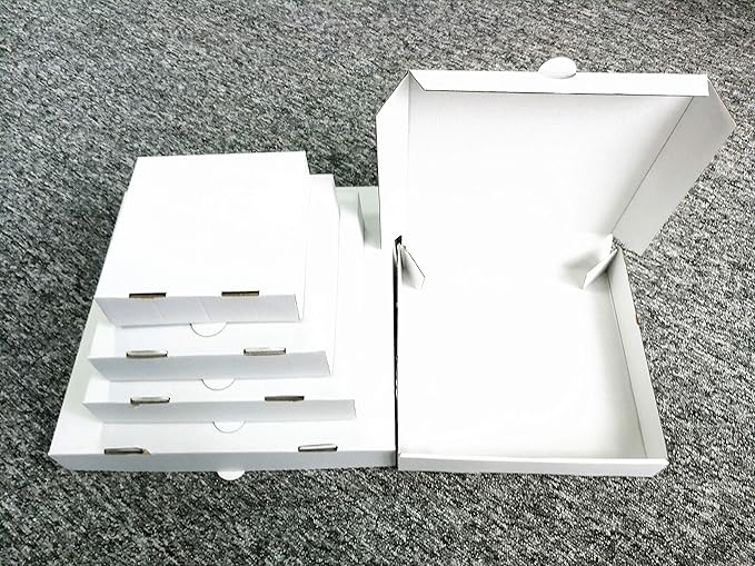 Pizza Box Duplex White 12x12x2 Inch (Pack Of 100)