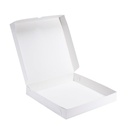 Pizza Box Duplex White 7x7x1.5 Inch (Pack Of 100)