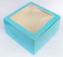 Premium Cake Box Window, Size 8x8x5 Inch, For 500gm Cake (Pack Of 25)