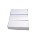 Dot Matrix Printer Paper Size 10x12 Inch, 1 Part, (4 Inch Cut) 70 Gsm Without Carbon, 1000 Continuous Sheets