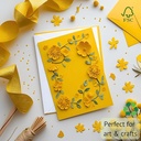 Pastel Paper Golden Yellow Colour A3 Size 160 Gsm (Pack Of 20)