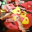 Pastel Paper Red Colour A3 Size 160 Gsm (Pack Of 20)