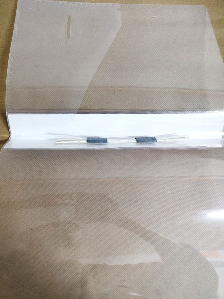 Report File A/4 WIth Pocket Plastic Clip