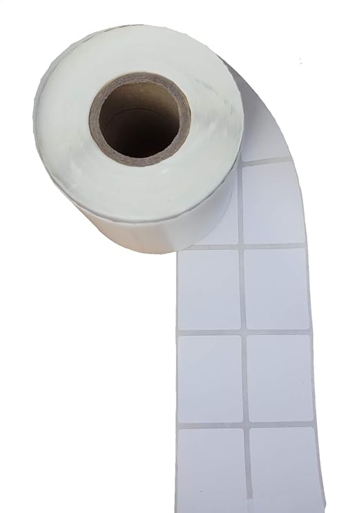 Ribbon Barcode Label Roll 1.5x2 Inch (38mmx50mm / 2up) 1500 Label