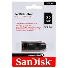 Sandisk Ultra Pendrive 32 GB  (USB 3.0 Flash Drive)