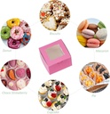 Sweet Box Window 4x4x2 Inch, For 250gm Mithai, Pastel Colour (Pack Of 50)