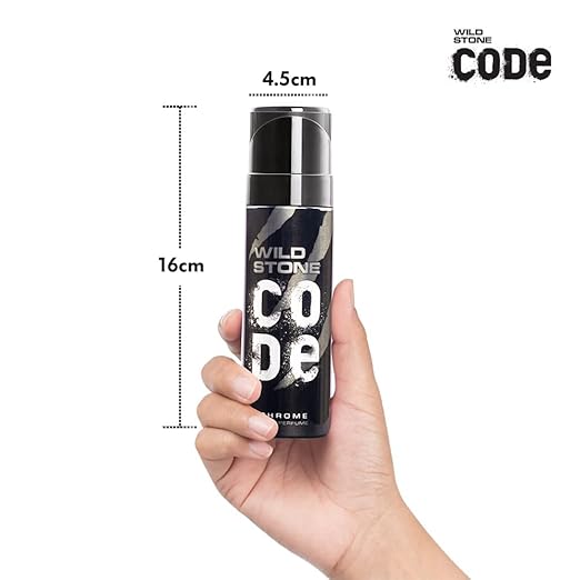 Wild Stone Code Body Perfume Spray 120ml (Platinum)