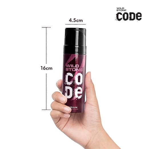 Wild Stone Code Body Perfume Spray 120ml (Platinum)