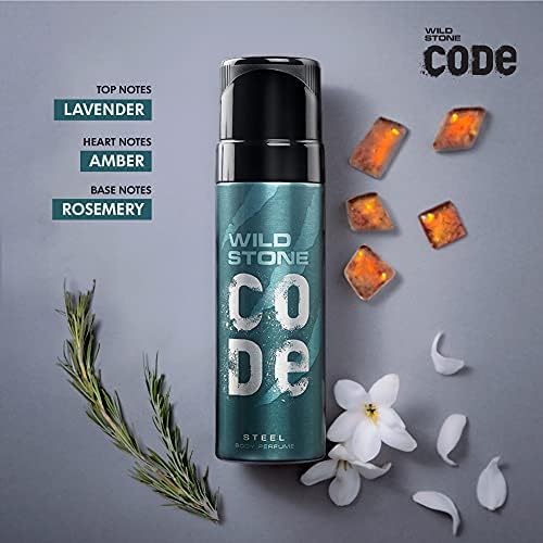 Wild Stone Code Body Perfume Spray 120ml (Platinum)