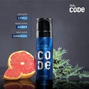 Wild Stone Code Body Perfume Spray 120ml (Platinum)