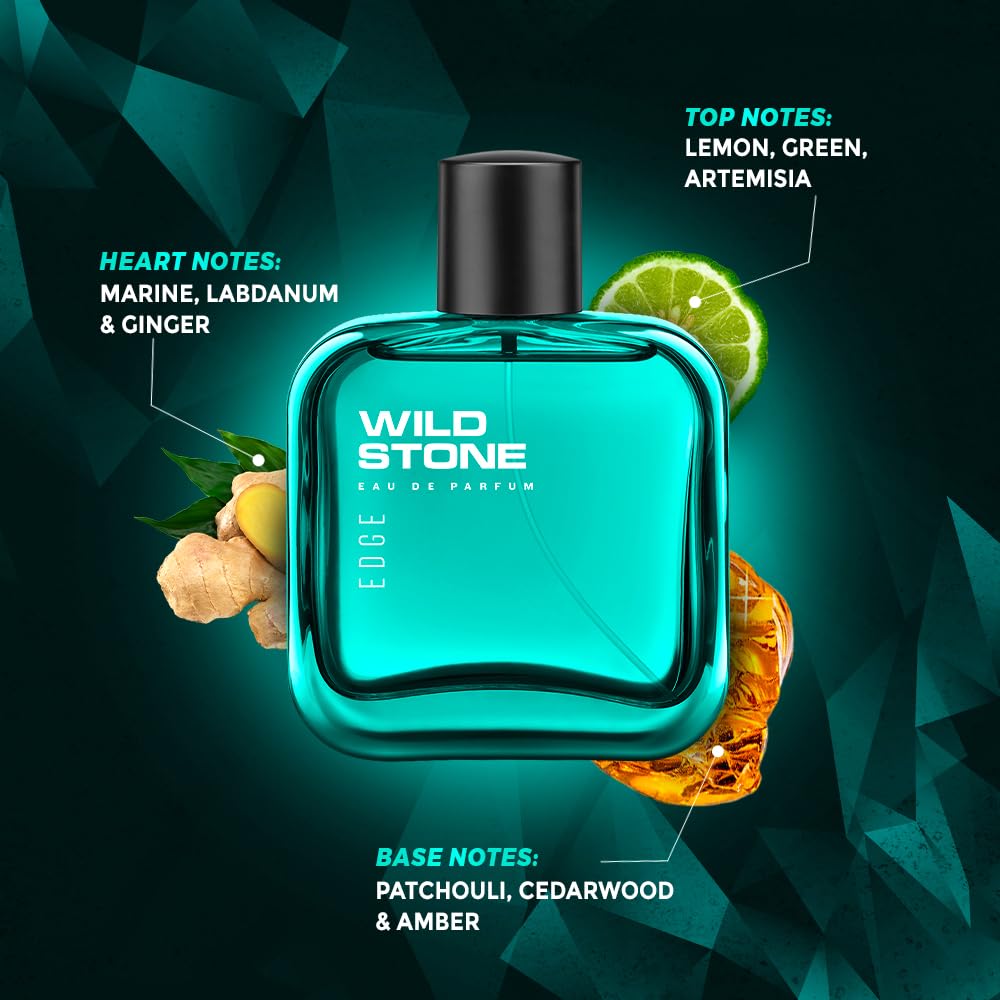 Wild Stone Premium Long Lasting Perfume 100ml (Edge)