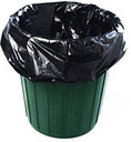 Black Colour Plastic Garbage Bag 19X21 Inch (Dustbin Waste Bag)