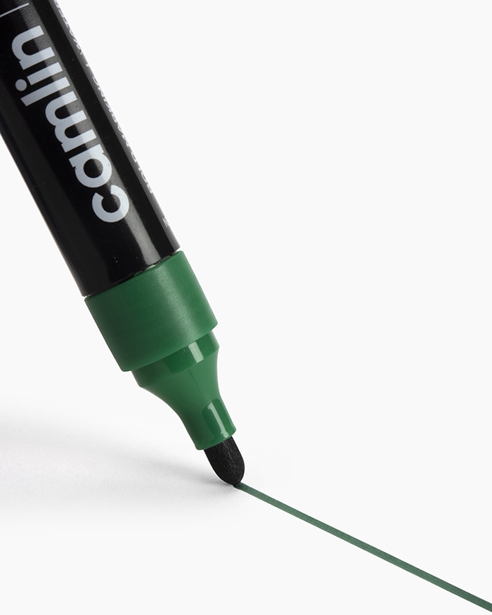 Camlin Permanent Marker Green (Pack Of 10)