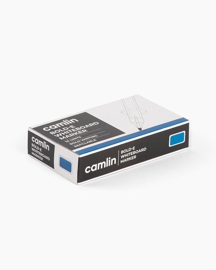 Camlin White Board Marker Blue (Pack Of 10)