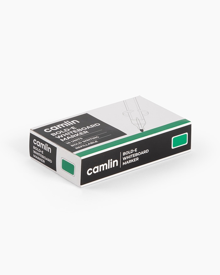Camlin White Board Marker Green (Pack Of 10)
