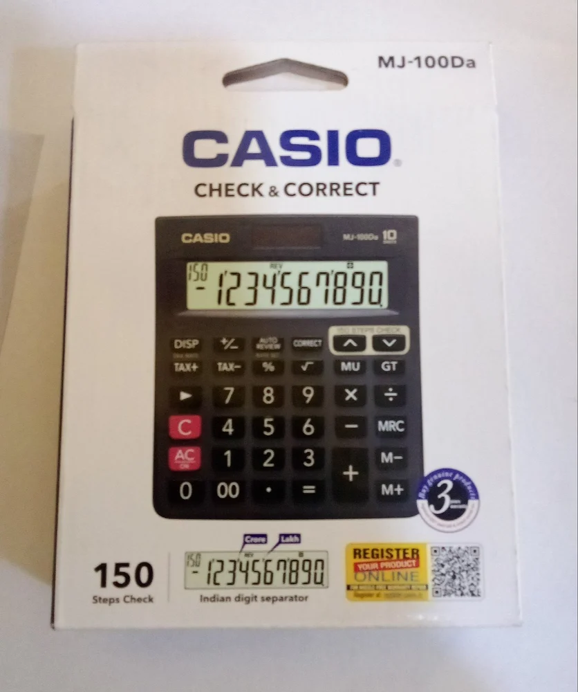 Casio Calculator MJ-100DA (10 Digits)