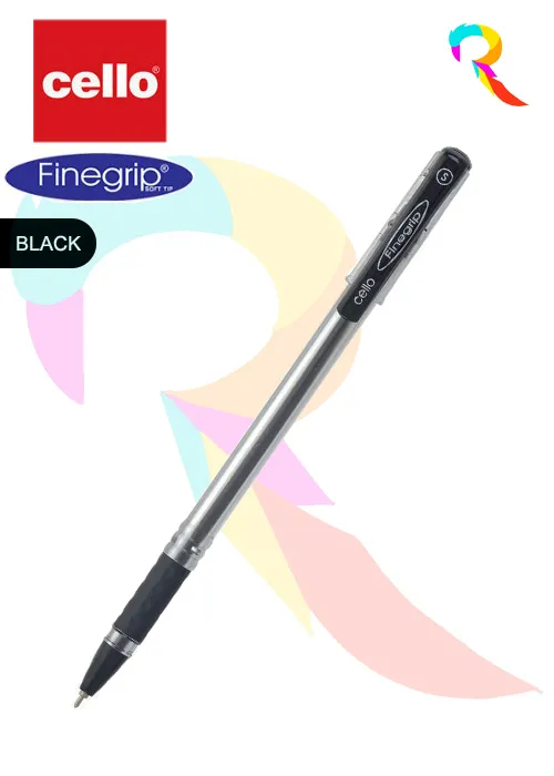 Cello Finegrip Ball Pen Blue Colour 0.7mm (Pack Of 5)