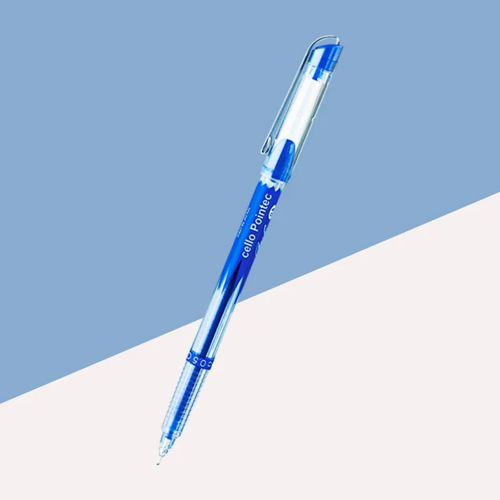 Cello Pointec Gel Pen Blue Colour 0.5mm (Pack Of 1)