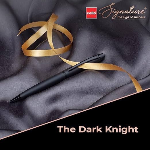 Cello Signature Carbon Ball Pen Blue 0.7mm