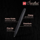 Cello Signature Carbon Ball Pen Blue 0.7mm