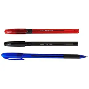 Cello Tri-mate Plus Ball Pen Black (Pack Of 5)